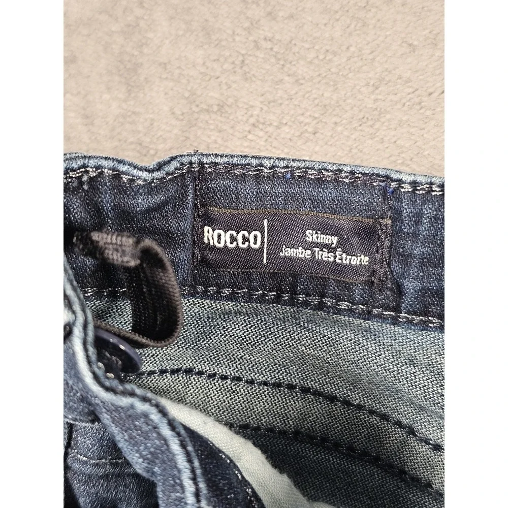 True Religion‎ Kids Rocco Skinny Jeans Girls Size 8 Blue Stretch Denim